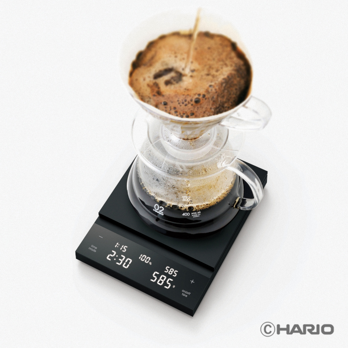 ハリオ コーヒースケール ポラリス ホワイト CST-2000-W