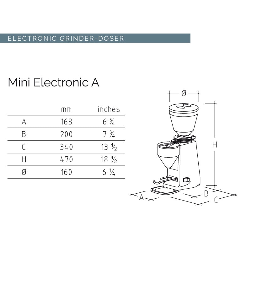 MAZZER MINI ELECTRONIC ミニ エレクトロニック ホワイト