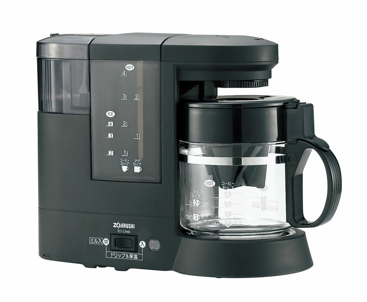 【販売終了】【zojirushi/象印】コーヒーメーカー　珈琲通 EC-CA40-BA ブラック