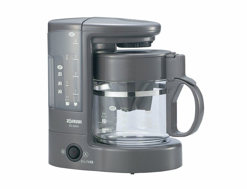 【販売終了】【zojirushi/象印】コーヒーメーカー　珈琲通 EC-GA40-TA ブラウン