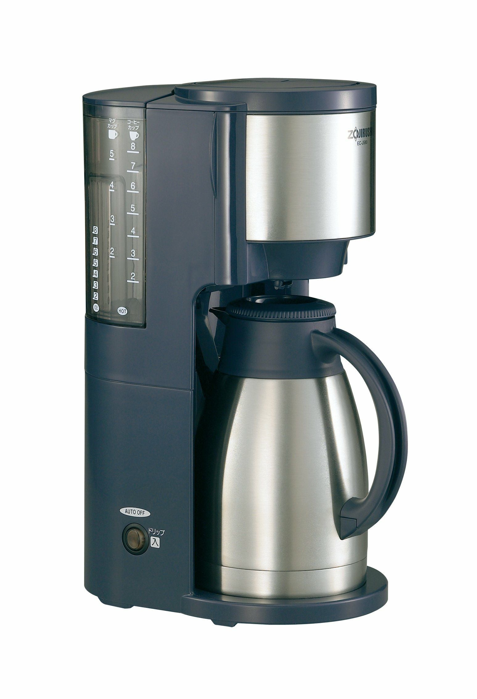 ZOJIRUSHI EC-JS80-HW GRAY　コーヒーメーカー 販売終了】【zojirushi/象印】コーヒーメーカー 珈琲通 EC-JS80-HW