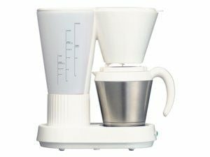 【販売終了】【devicestyle/デバイスタイル】コーヒーメーカー CA-5S-W ホワイト