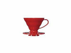 【販売終了】【hario/ハリオ】V60 透過ドリッパー01 レッド VD-01R