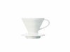 【販売終了】【hario/ハリオ】V60 透過ドリッパー01 セラミックW VDC-01W