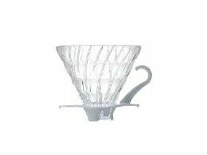 【販売終了】【hario/ハリオ】V60 耐熱ガラス透過ドリッパー02 VDG-02W