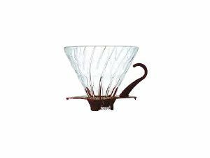 【販売終了】【hario/ハリオ】V60 耐熱ガラス透過ドリッパー02 VDG-02CBR