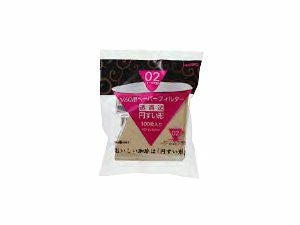 【在庫限り】【hario/ハリオ】V60用ペーパーフィルター02M 100枚 袋入り VCF-02-100M