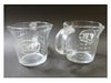 【ラトルウェア】RW 3oz ロゴ入り取手、2注ぎ口付きグラス 27610 1個