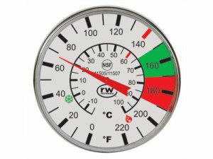 【販売終了】Easy Steam S10、 5" stem with NSF Clip 11505（サーモメーター）