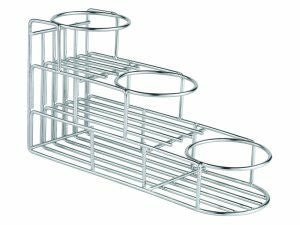 【販売終了】【エスプレッソサプライ】3 Bottle Wire Rack 81203-S