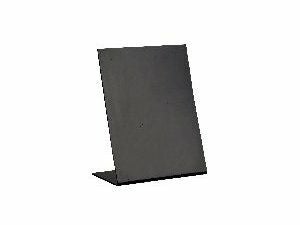 【販売終了】ブラックメニューボード 大 約22cm幅 × 26cm高 06762