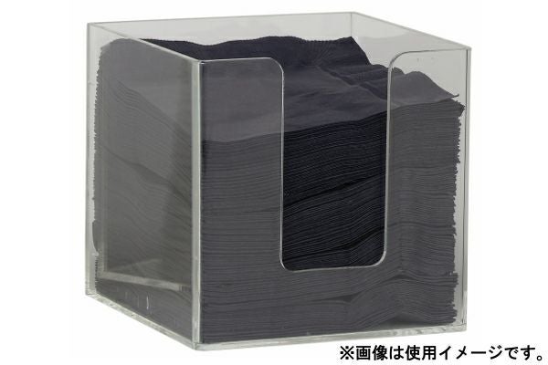 【エスプレッソサプライ】アクリル製 ナプキンホルダー 05287