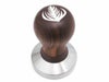 【販売終了】Inlayed Wood Tamper 57mm Flat 30EP5＿ROSETTA