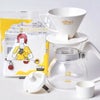 【kono/コーノ】名門2人用ドリッパーセット ホワイト フタ付き MDN-20WH