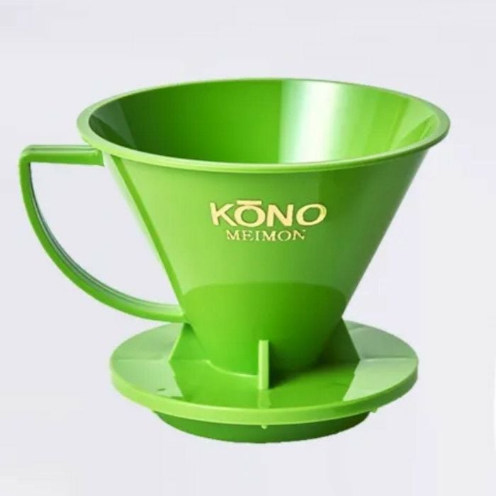 【kono/コーノ】名門フィルター 4人用 ライトグリーン（計量カップなし） MD-41LG