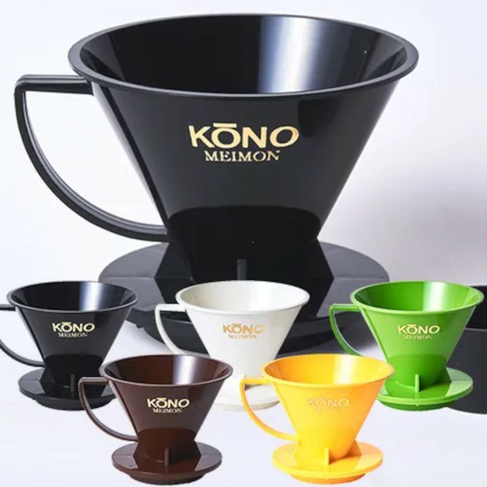 【kono/コーノ】名門フィルター 4人用 ライトグリーン（計量カップなし） MD-41LG