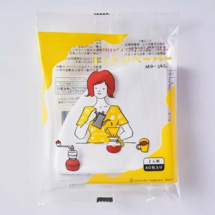 kono/コーノ】コットンペーパー 2人用 40枚入 MD-26C | コーヒー用品