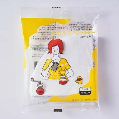 【kono/コーノ】コットンペーパー 2人用 40枚入 MD-26C