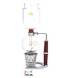 【販売終了】【コーノ】コーヒーサイフォン NEW PR型 5人用 アルコールランプ用（A） PR-5A