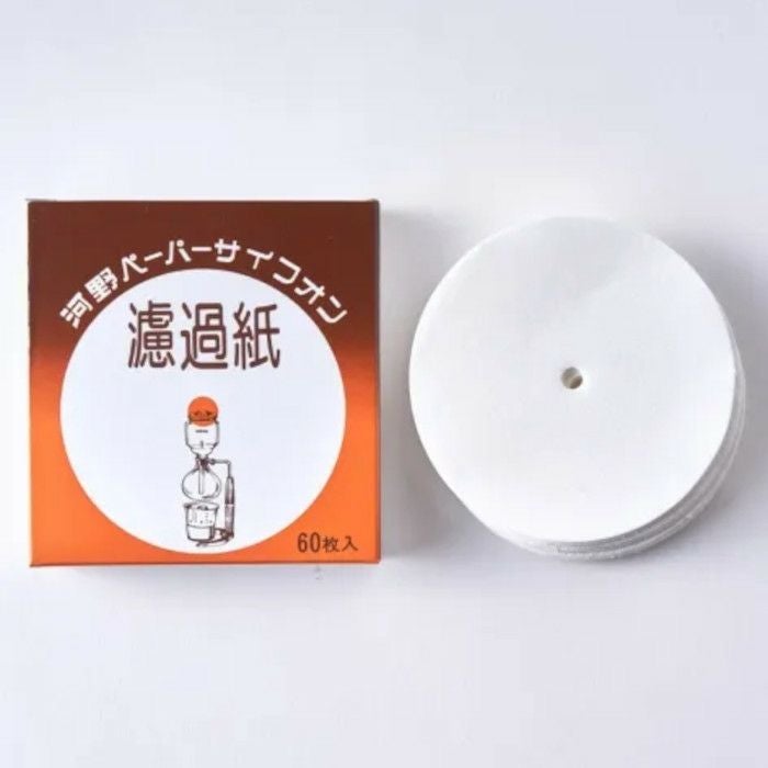 【kono/コーノ】コーノ サイフォン用 サイフォン用濾過紙 60枚入