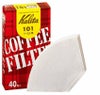 【販売終了】【kalita/カリタ】101濾紙40枚入 11037