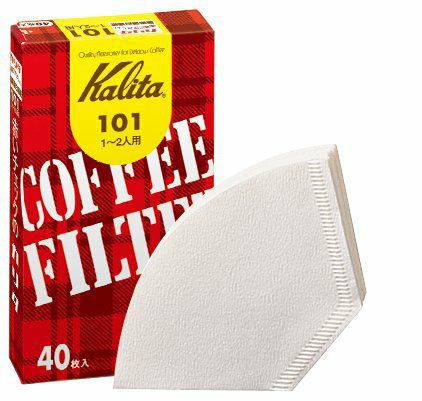 【販売終了】【kalita/カリタ】101濾紙40枚入 11037