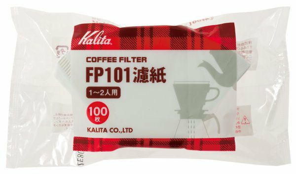 【kalita/カリタ】FP101濾紙100枚入 11109