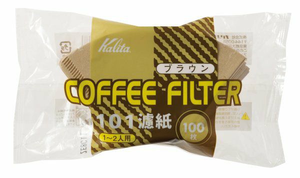 【kalita/カリタ】NK101濾紙ブラウン100枚入 11107