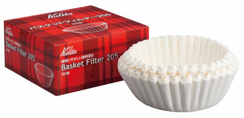 【kalita/カリタ】バスケットフィルター205(50P) 22175