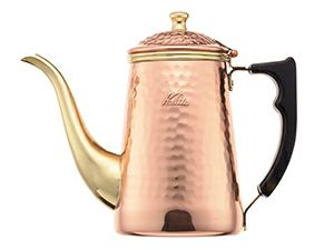 【販売終了】【kalita/カリタ】銅ポット0.7L(蝶番付) 52023