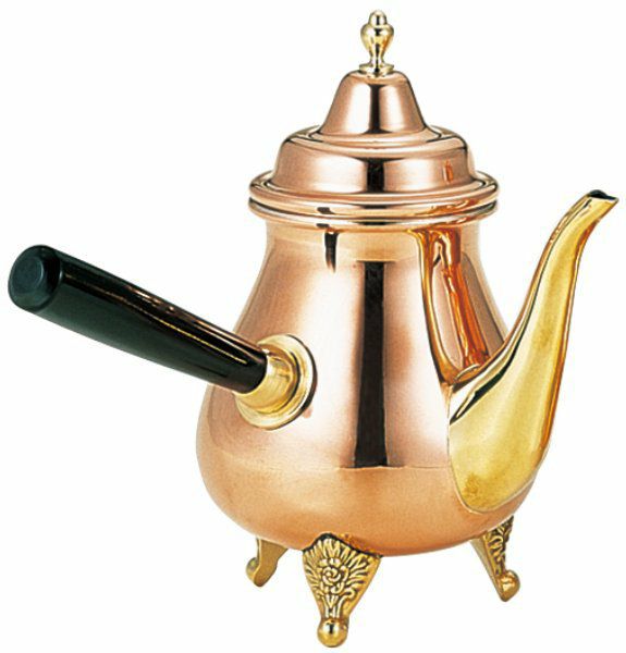 【販売終了】【kalita/カリタ】銅カフェ・オ・レ　ポット　左手用 52005