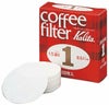 【kalita/カリタ】丸型濾紙#1 21003