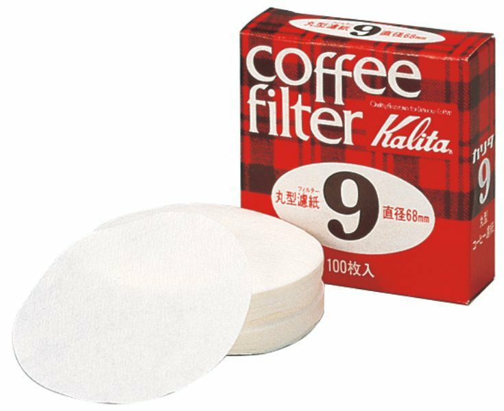 【kalita/カリタ】丸型濾紙#9 21009
