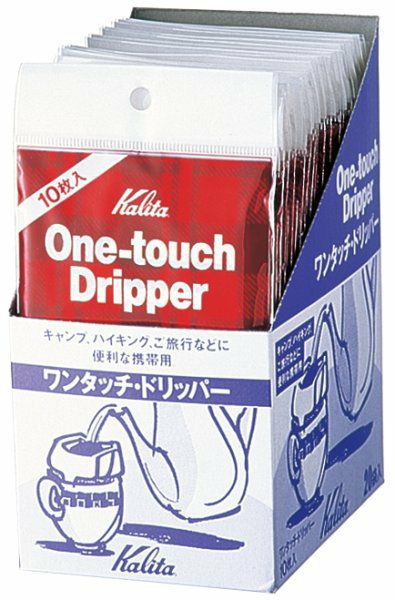 【販売終了】【kalita/カリタ】携帯用ワンタッチドリッパー1箱・20袋入 08013