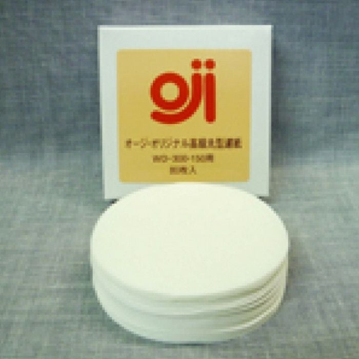【oji/オージ】オージ・オリジナル高級丸型濾紙 WD-300・150用 80枚入り