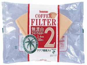 【販売終了】【bonmac/ボンマック】ケナフ入無漂白 2～4杯用　BMケナフ入2人用120P 816117