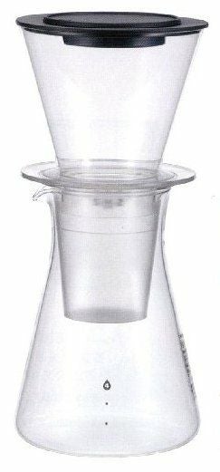 【販売終了】【iwaki】ウォータードリップコーヒーサーバー 8644-CL 889423