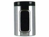 【販売終了】【brabantia/ブラバンシア】キャニスター Window1.4L クロームブラック