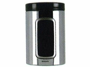 【販売終了】【brabantia/ブラバンシア】キャニスター Window1.4L クロームブラック