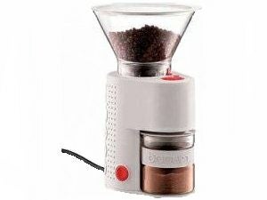 【ボダム】ビストロコーヒーグラインダー ホワイト 10903-913JP