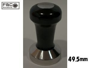 【販売終了】【タンパー】FBCオリジナルカラータンパー フラット 49.5mm ブラック
