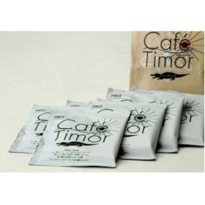 【フェアトレード/東ティモール】カフェ・ティモール　ドリップパック　10g×10袋入り