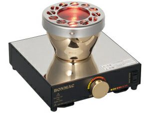 「もりさ」ボンマック サイフォン専用ビームヒーター ボンマック】コーヒーサイフォン用ビームヒーター BMBH-350N