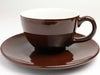 【販売終了】【クレマウェア】Cremaware カップ＆ソーサー 8oz（茶）