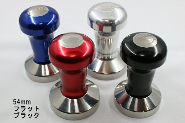 【販売終了】【FBCインターナショナル】オリジナル カラータンパー フラット 54mm ブラック