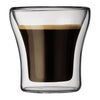 【bodum/ボダム】ASSAM ダブルウォールグラス 0.1L（2個セット） 4554-10