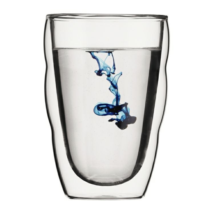 【bodum/ボダム】PLIATUS ダブルウォールグラス 0.35L（2個セット） 10485-10
