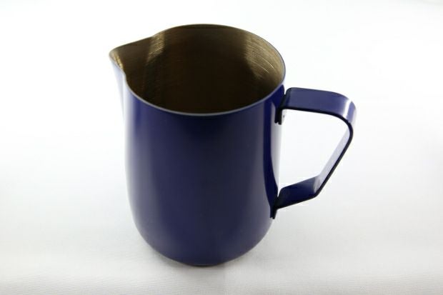 【販売終了】【ミルクピッチャー】RW 12oz. ピッチャー 外面のみ耐熱塗料焼付塗装 ブルー