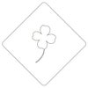 【atta】カフェアートステンシル　クローバー 2　LAS-0005