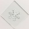 【atta】カフェアートステンシル　雪の結晶 1　LAS-0012